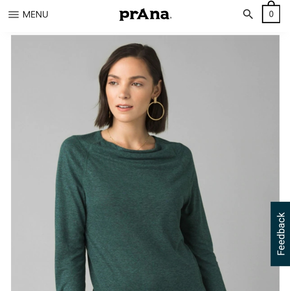 Analia Cozy Up Top by Prana